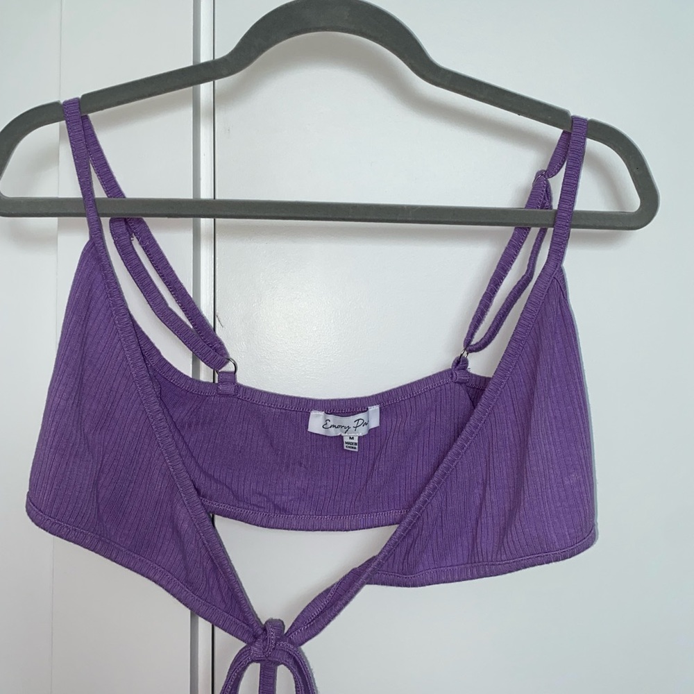 Cropped Tie Top